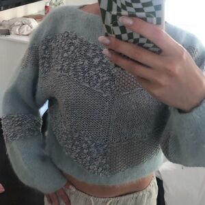 Christian Dior Vintage Blue Cashmere Sweater